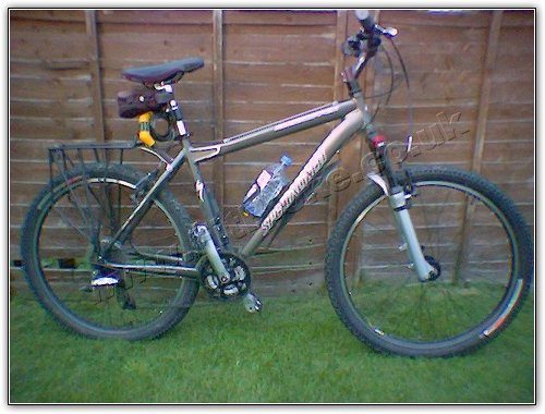 My Bike - Robin's bike and indoor trainer